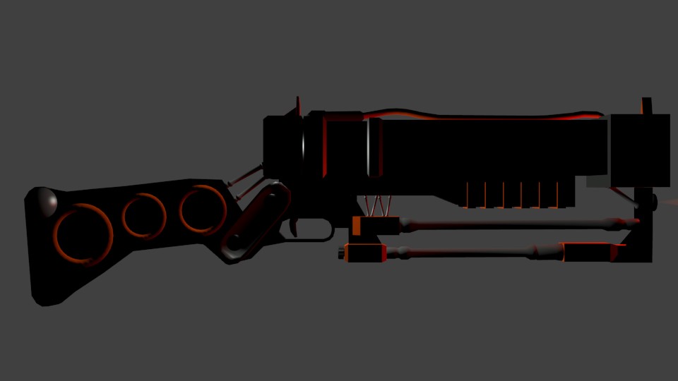 Fallout laser rifle preview image 1